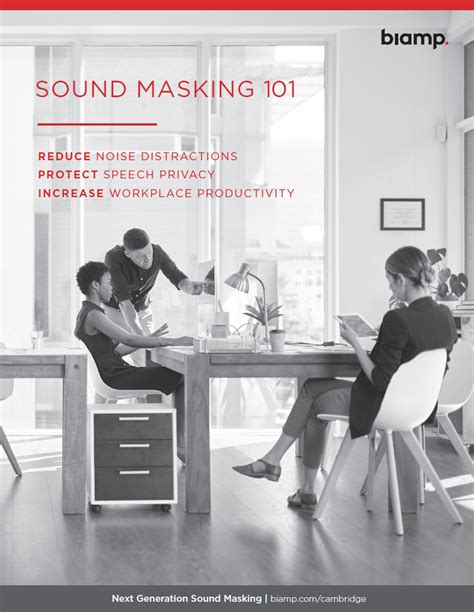 Sound Masking by Biamp's Cambridge Sound.